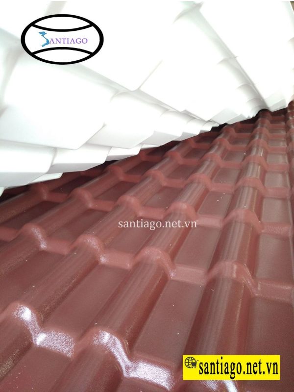Cubierta ASA/PVC color chocolate