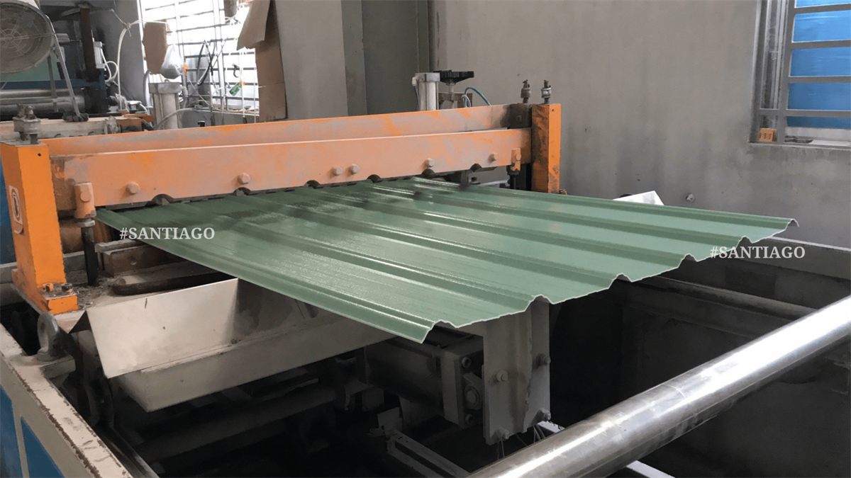 แผ่นหลังคา ASA PVC 6 ลอน