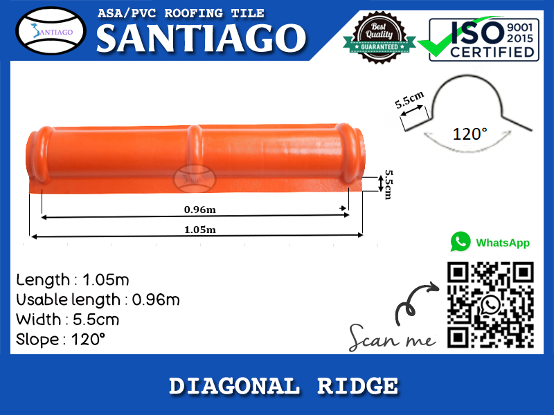 diagonal-ridge-asa-pvc-santiago-roof-tiles