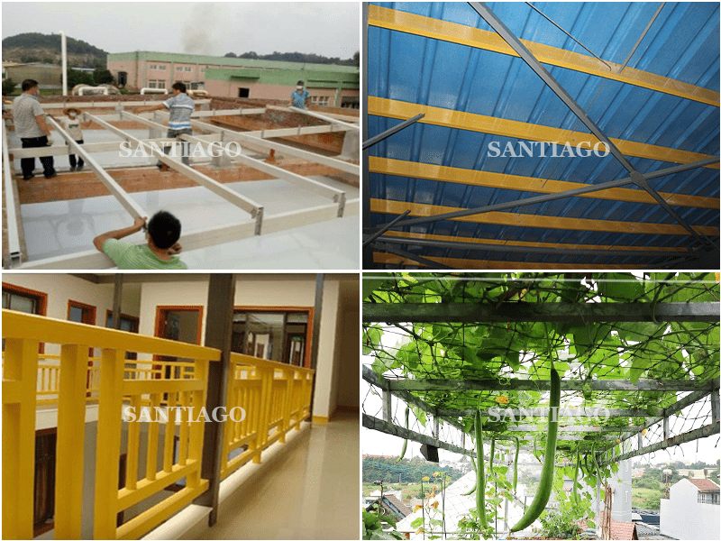 Gording FRP komposit